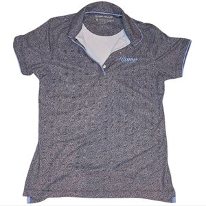 Peter Millar UPF 50 Gray Polo Shirt